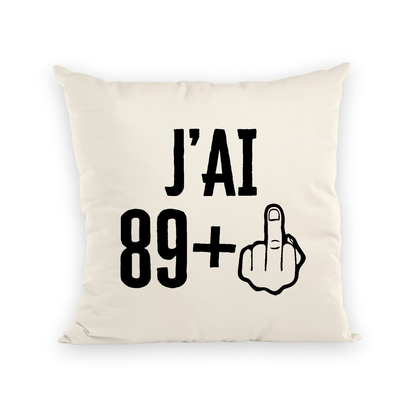 Coussin J'ai 90 ans 89 + 1