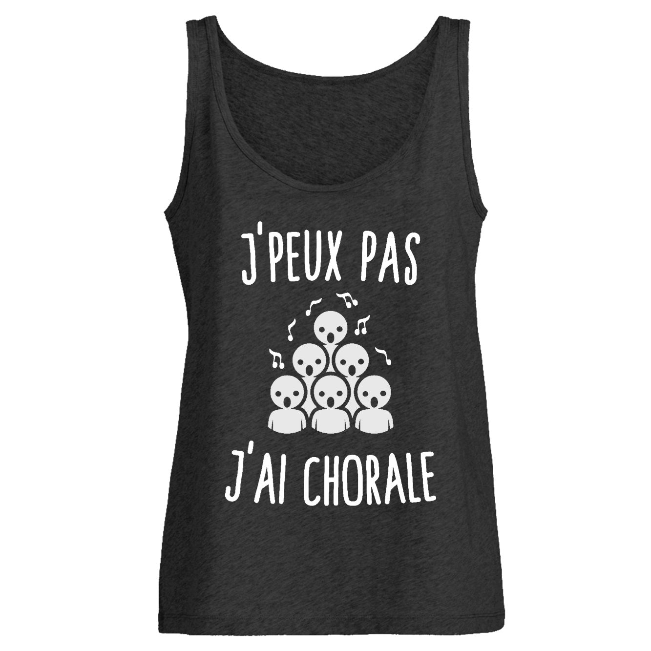 Débardeur Femme J'peux pas j'ai chorale