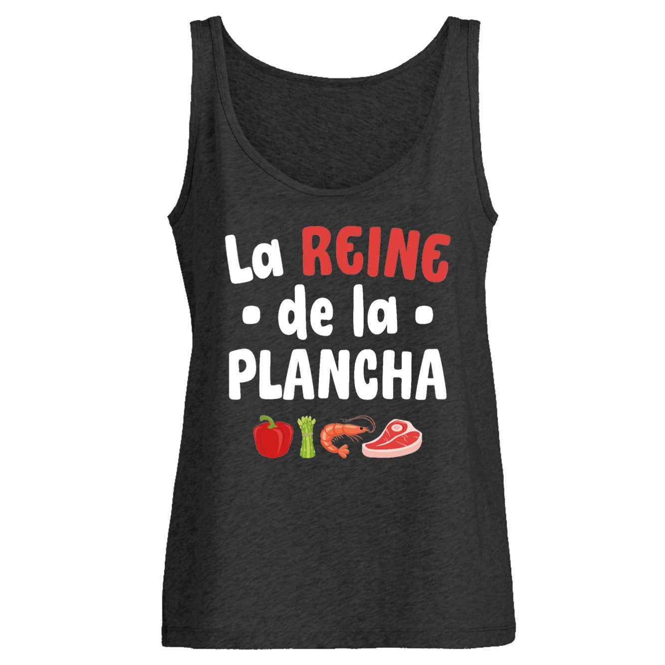 Débardeur Femme La reine de la plancha