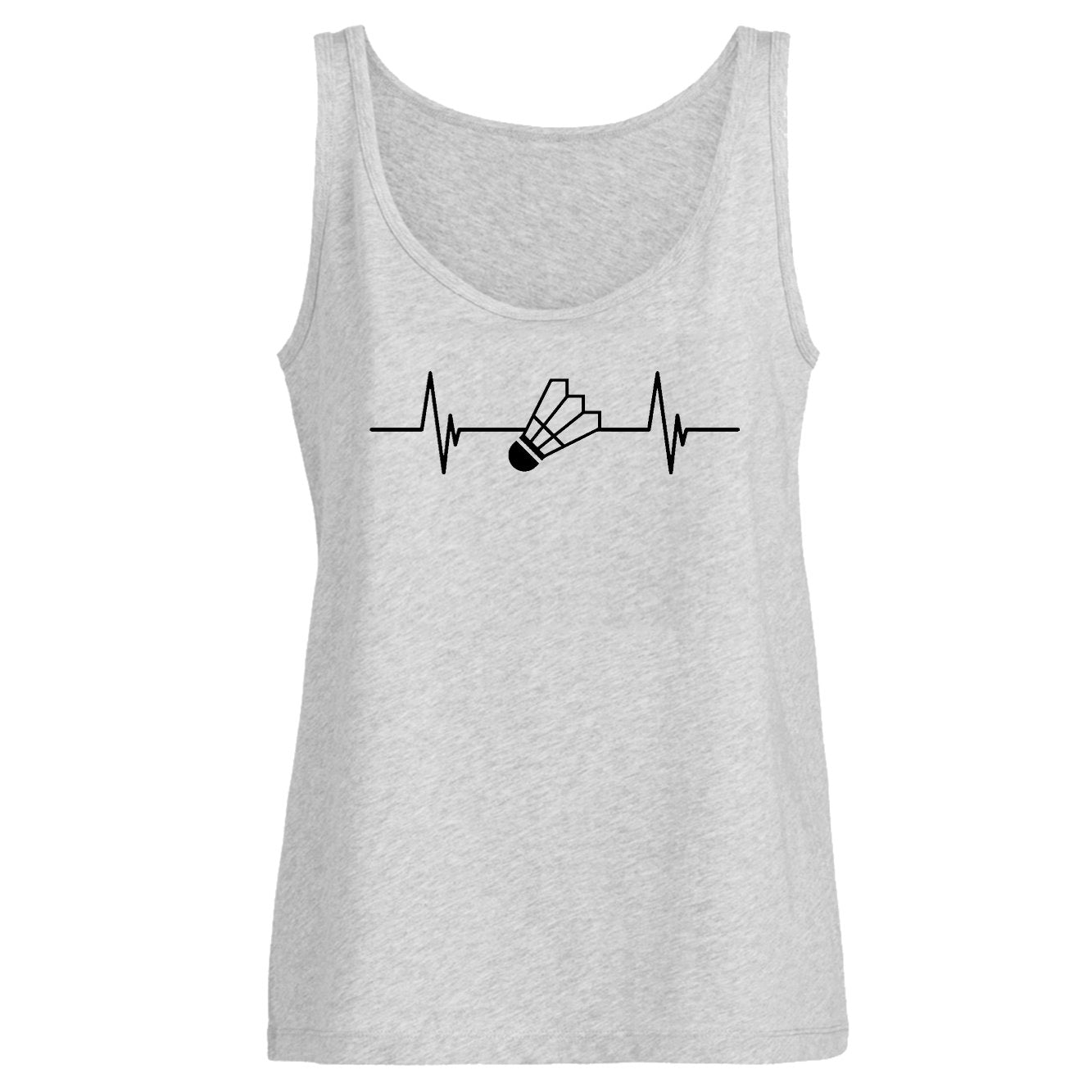 Débardeur Femme Rythme cardiaque badminton