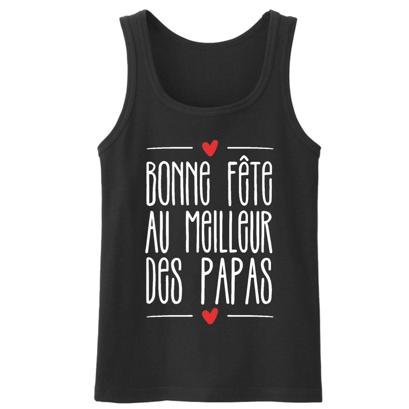 Débardeur Homme Bonne fête au meilleur des papas