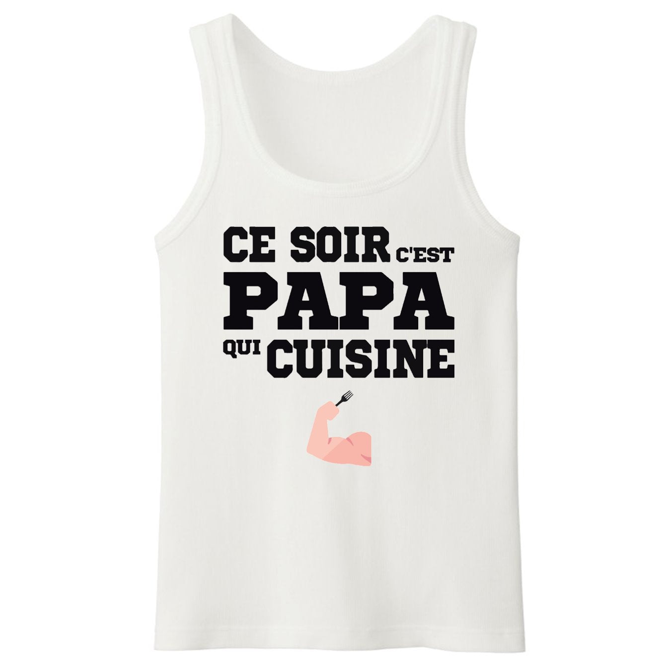 Débardeur Homme Ce soir c'est papa qui cuisine