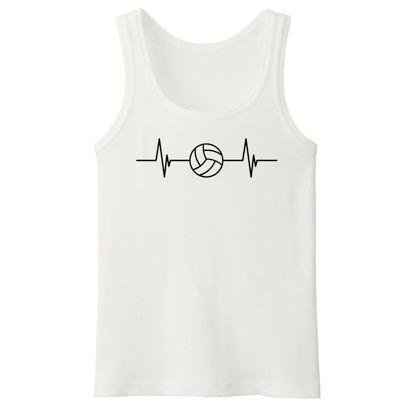 Débardeur Homme Rythme cardiaque volley