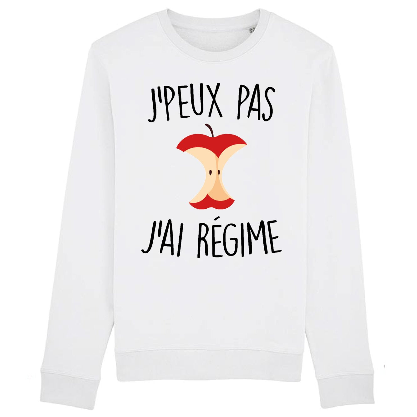 Sweat Adulte J'peux pas j'ai régime