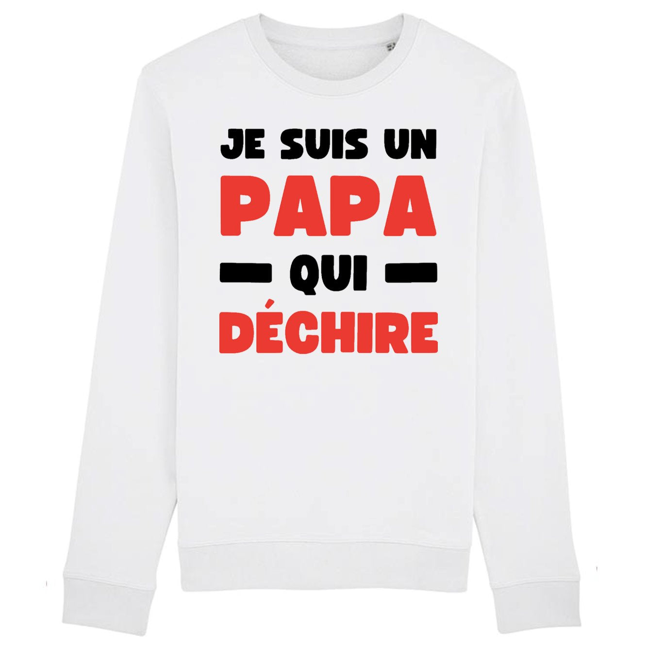 Sweat Adulte Papa qui déchire
