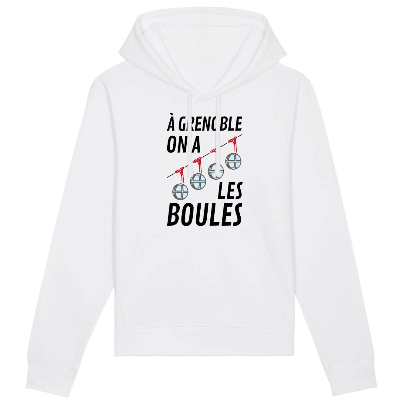 Sweat Capuche Adulte À Grenoble on a les boules