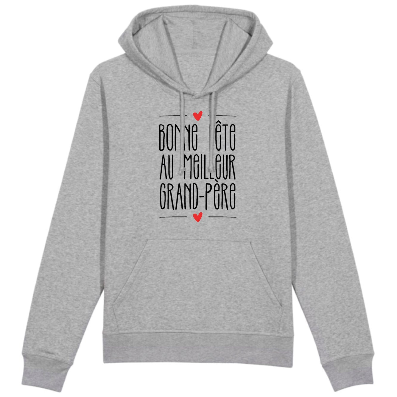 Sweat Capuche Adulte Bonne fête au meilleur grand-père