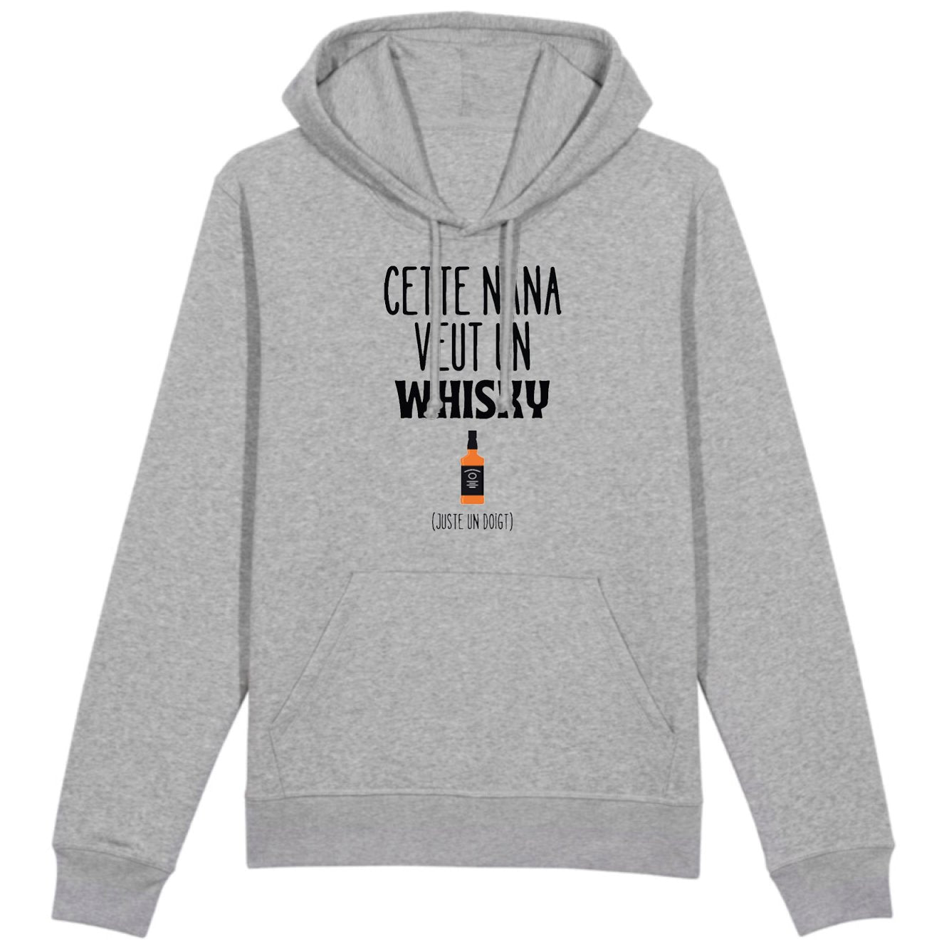 Sweat Capuche Adulte Cette nana veut un whisky