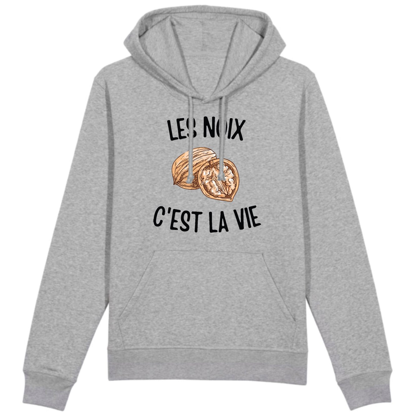 Sweat Capuche Adulte Les noix c'est la vie