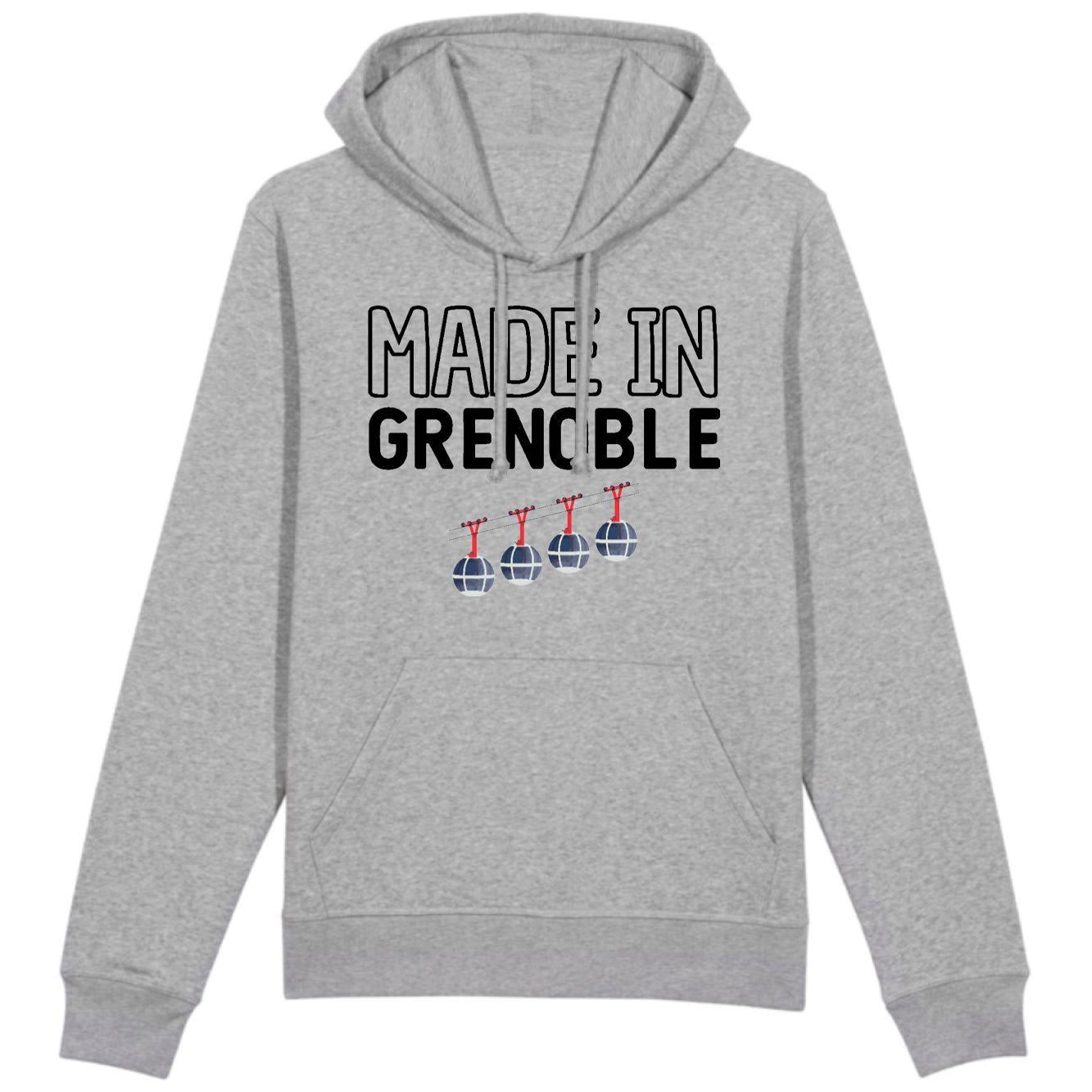 Sweat Capuche Adulte Made in Grenoble