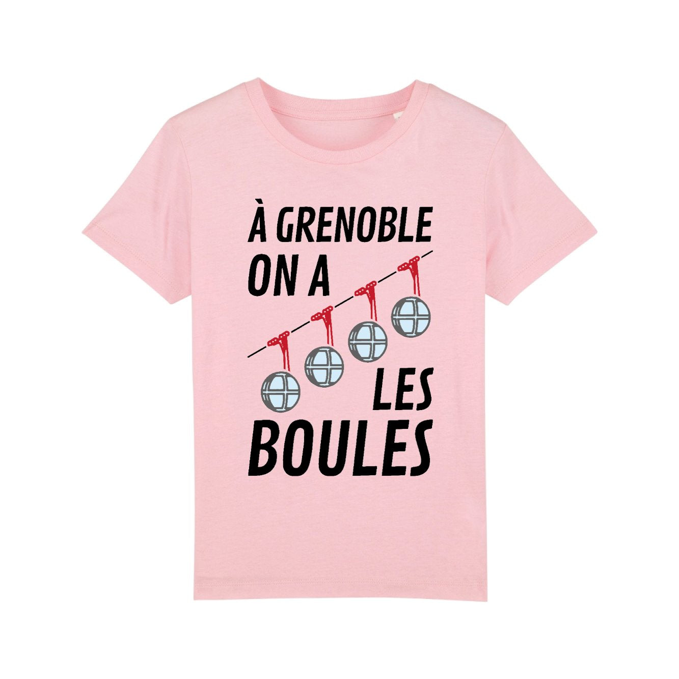 T-Shirt Enfant À Grenoble on a les boules