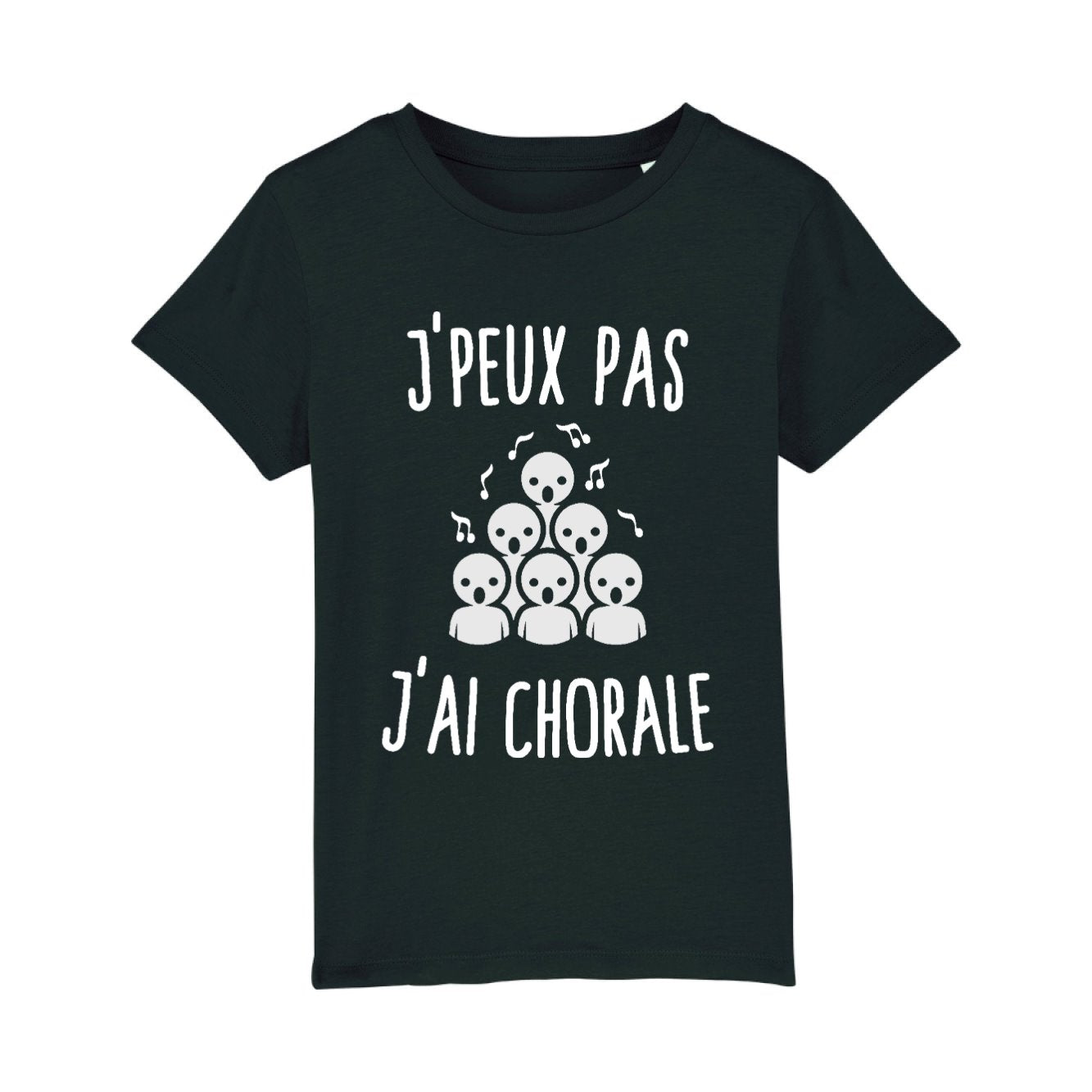 T-Shirt Enfant J'peux pas j'ai chorale