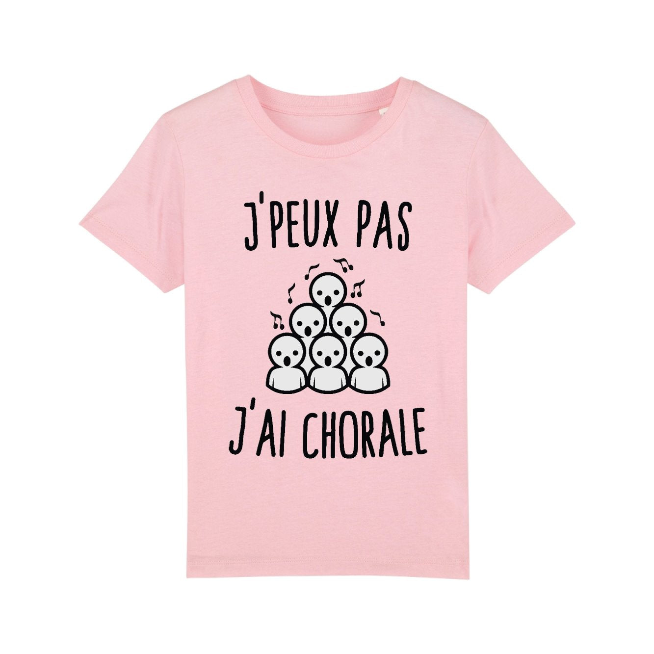 T-Shirt Enfant J'peux pas j'ai chorale