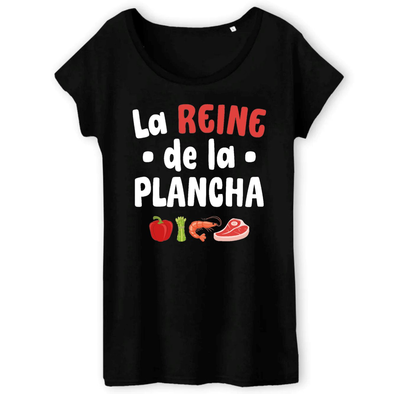 T-Shirt Femme La reine de la plancha