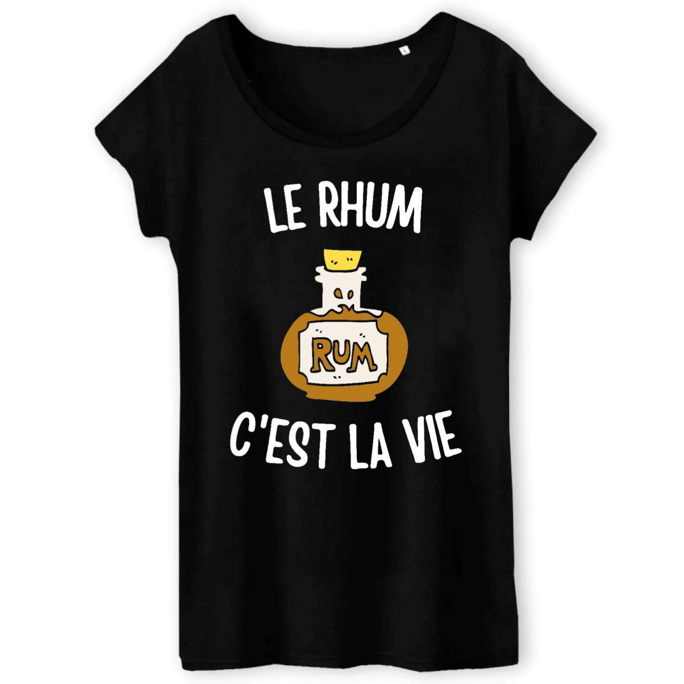 T-Shirt Femme Le rhum c'est la vie