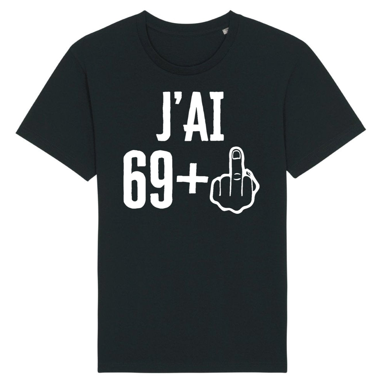 T-Shirt Homme J'ai 70 ans 69 + 1