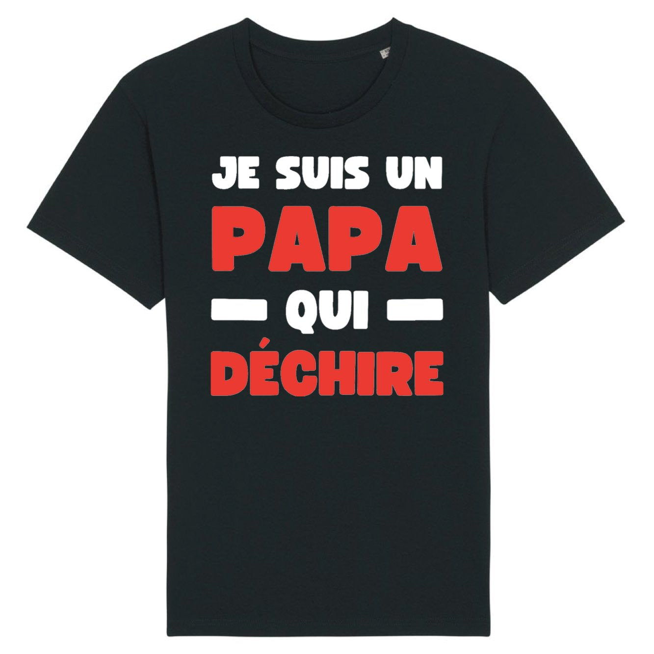 T-Shirt Homme Papa qui déchire