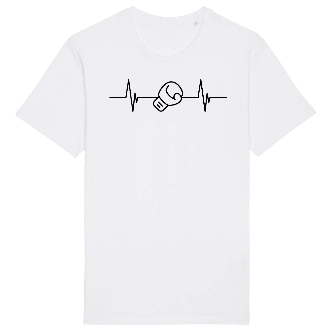 T-Shirt Homme Rythme cardiaque boxe