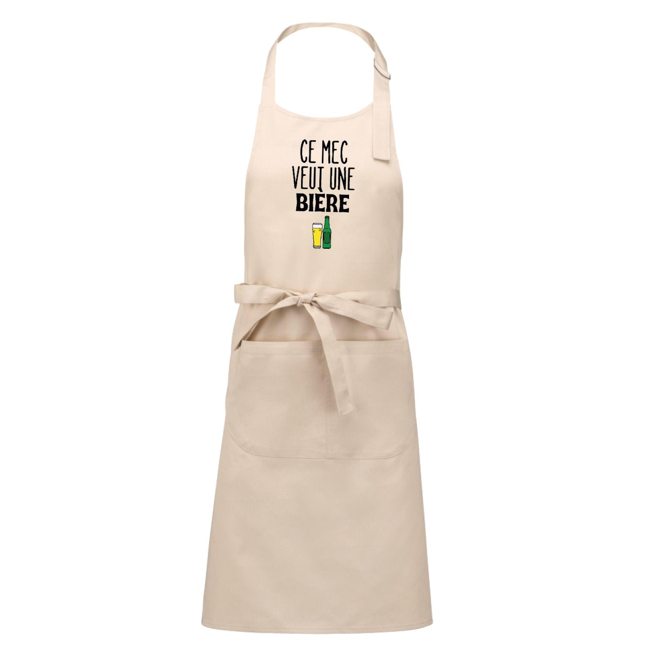 Tablier Ce mec veut une bière