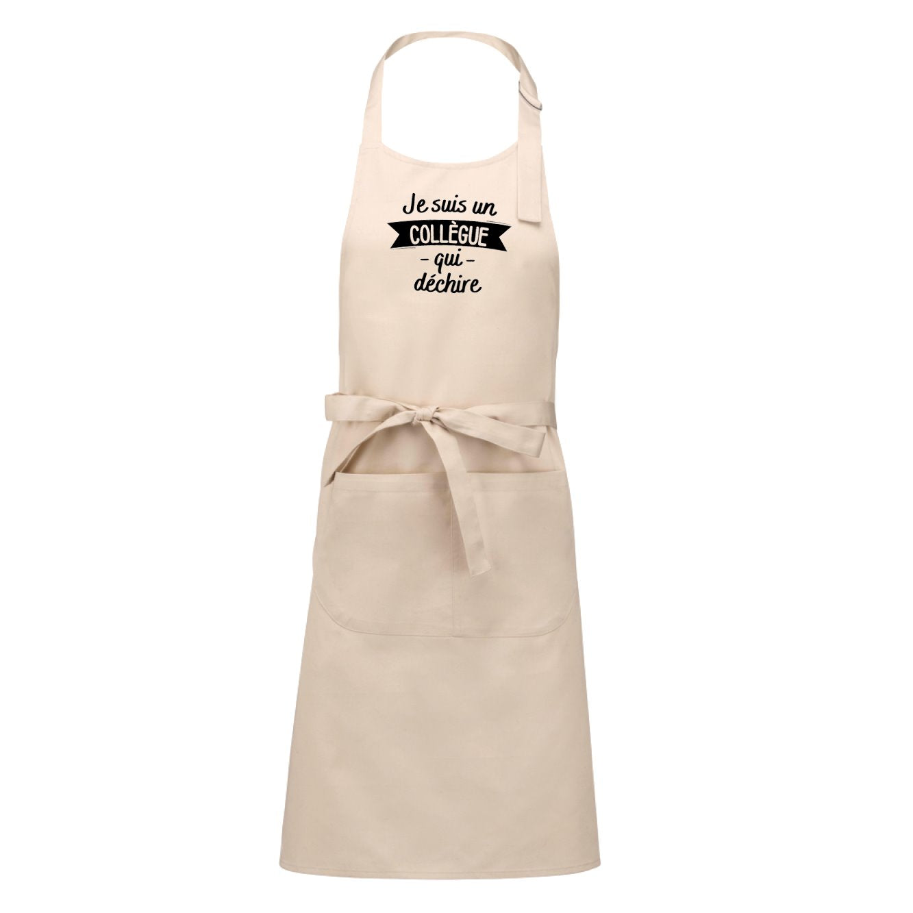 Tablier Collègue qui déchire