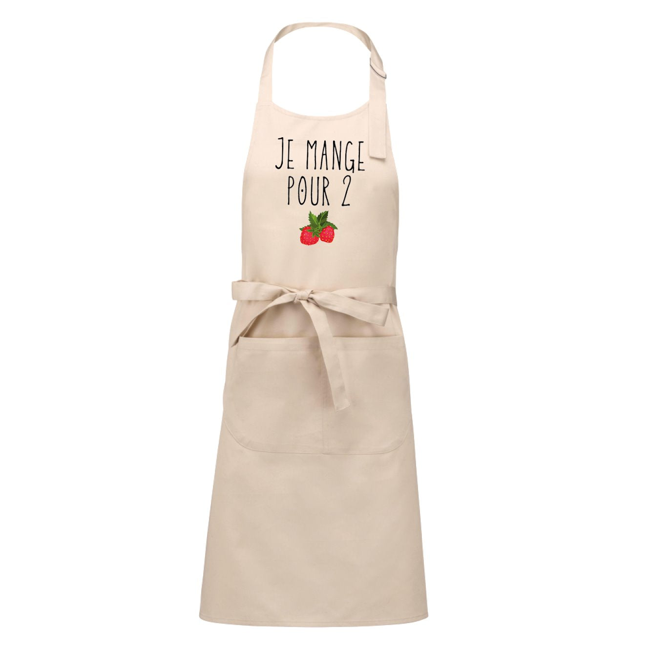 Tablier Je mange pour 2