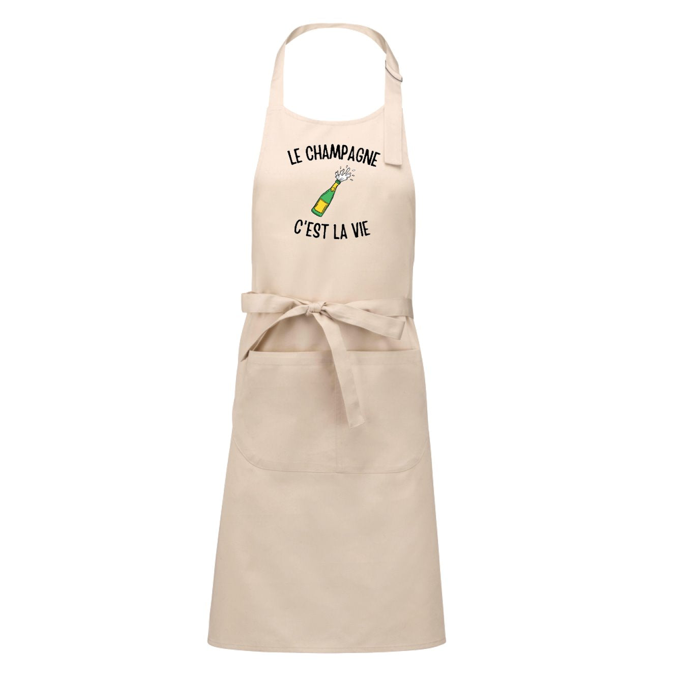 Tablier Le champagne c'est la vie