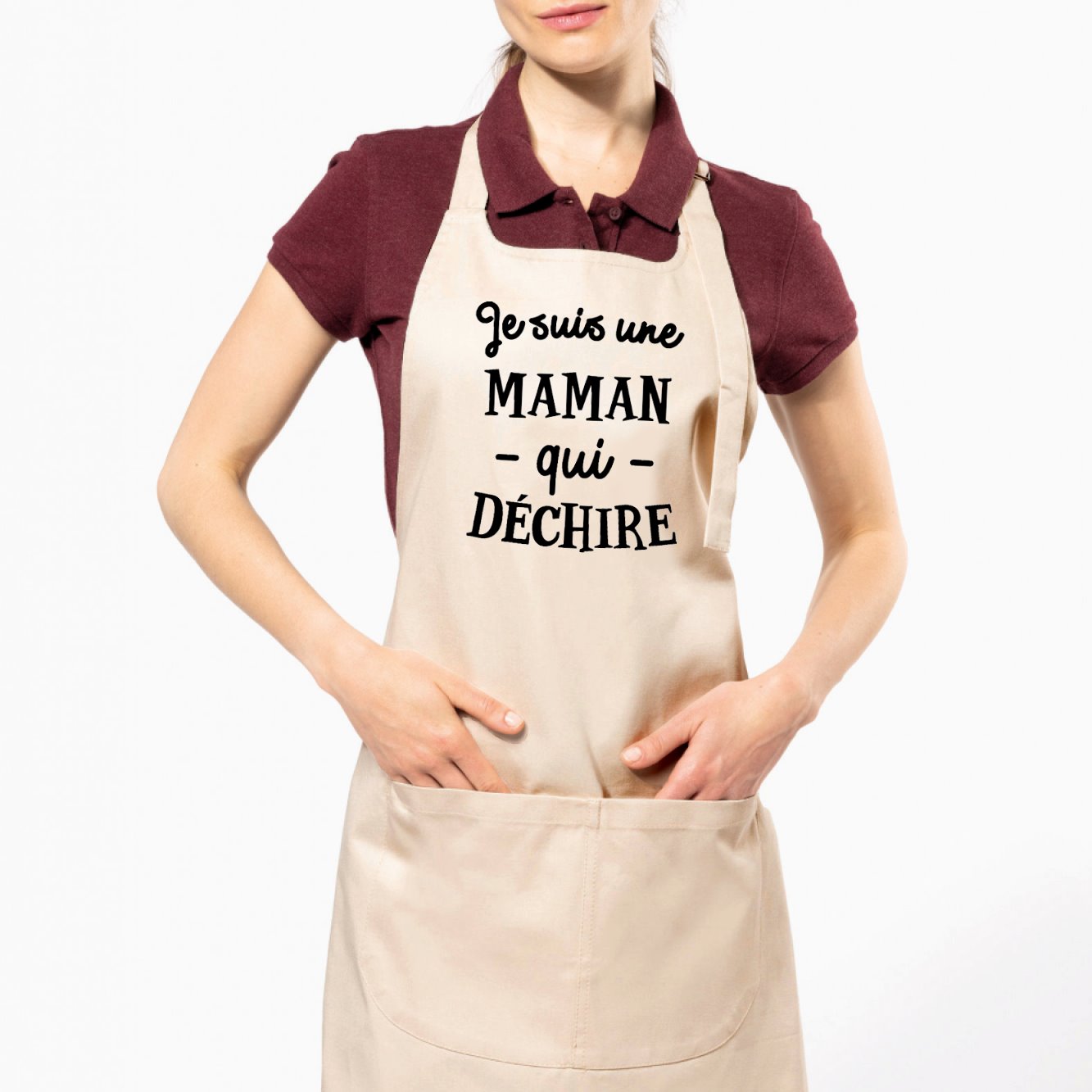 Tablier Maman qui déchire