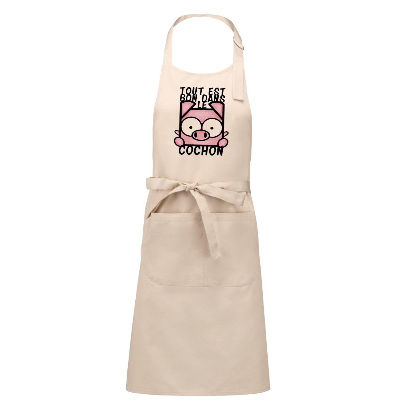 Tablier Tout est bon dans le cochon