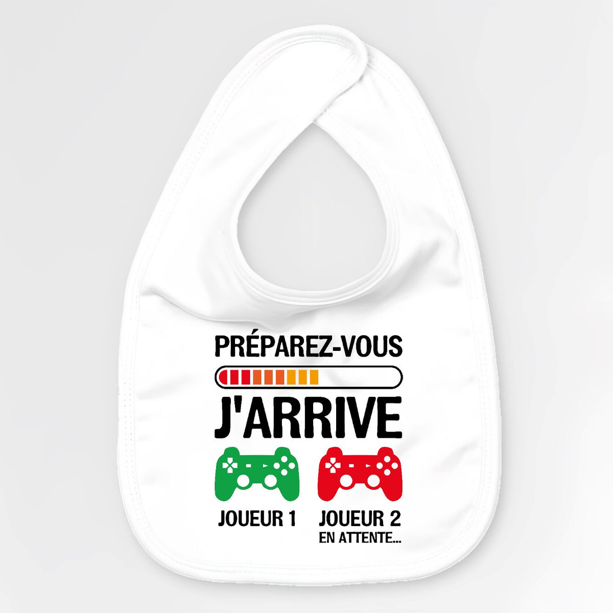 Bavoir j’arrive Tatie main image 1