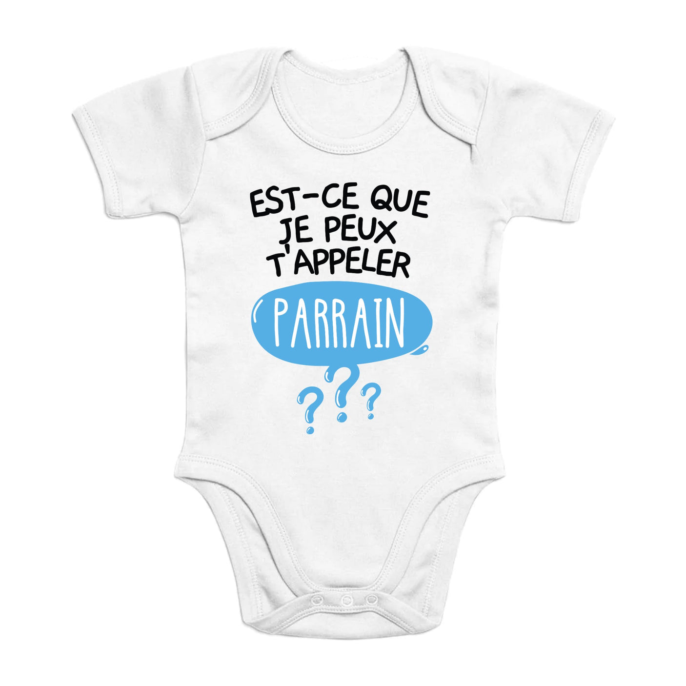 Body Bébé Est-ce que je peux t'appeler parrain