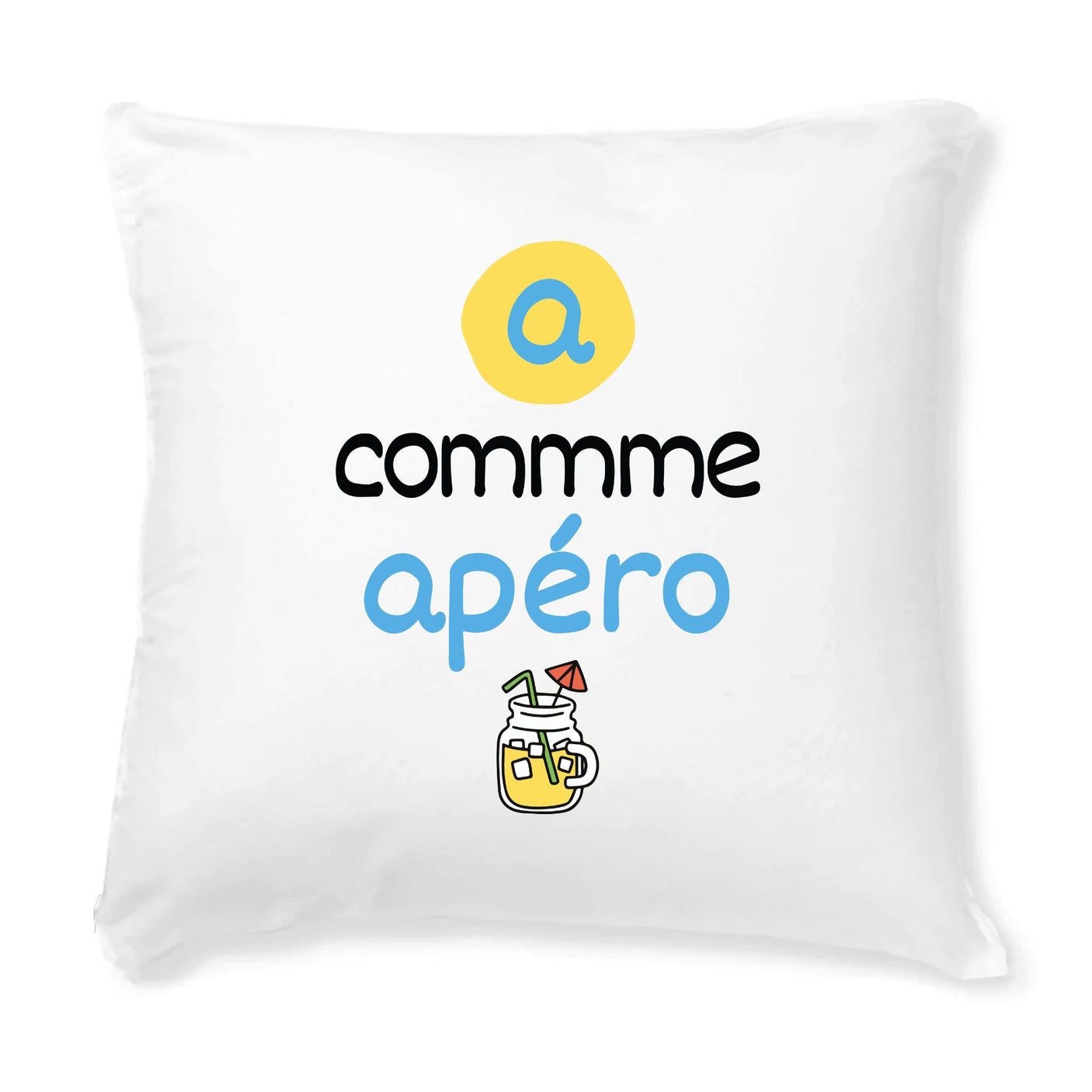 Coussin A comme apéro