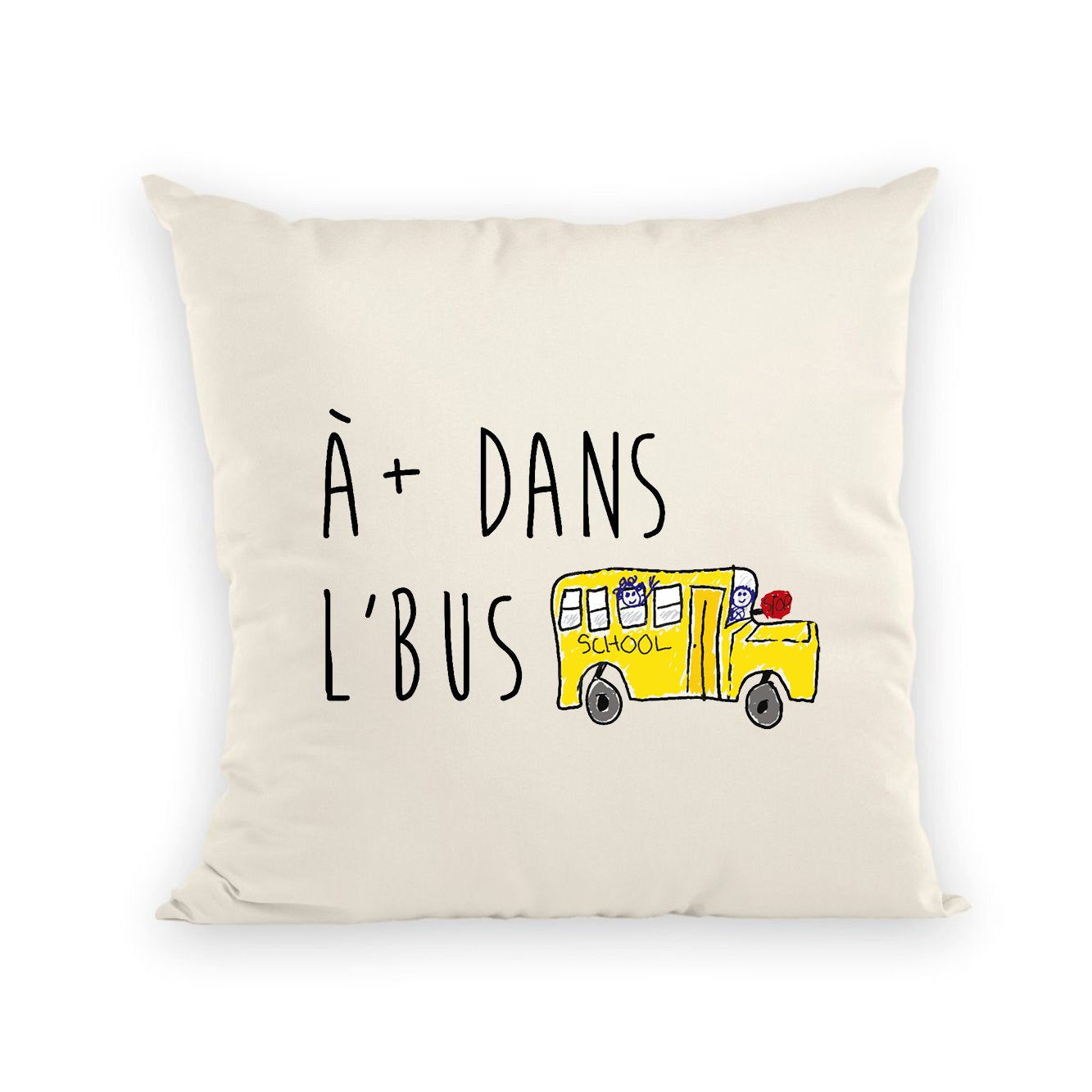 Coussin À plus dans l'bus
