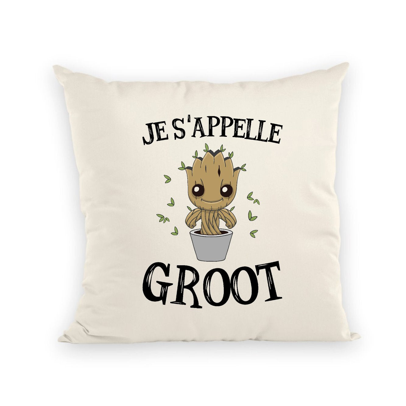 Coussin Je s'appelle Groot