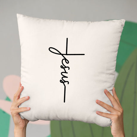 Coussin Jesus Beige
