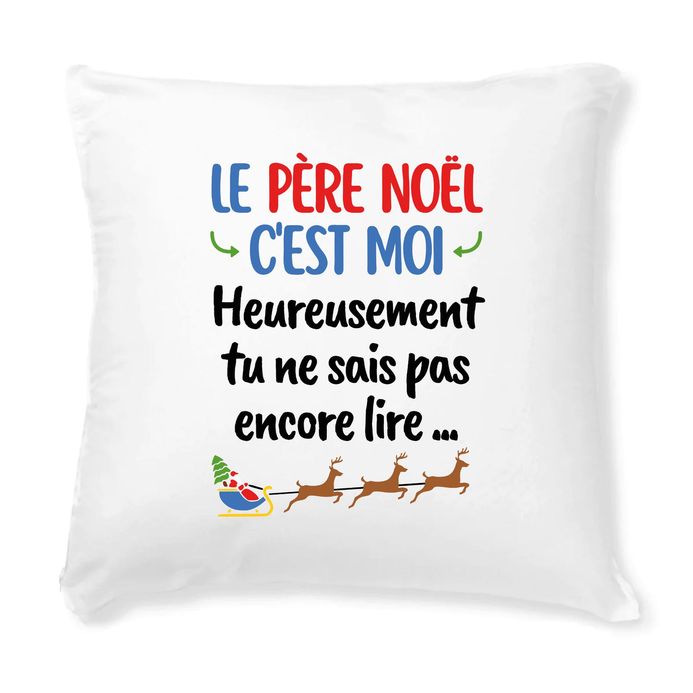 Coussin Le Père Noël c'est moi