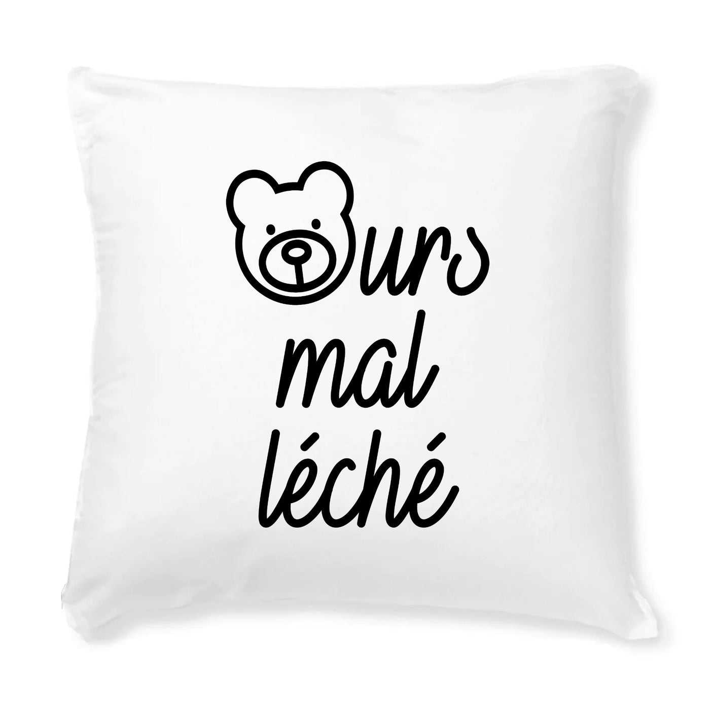 Coussin Ours mal léché