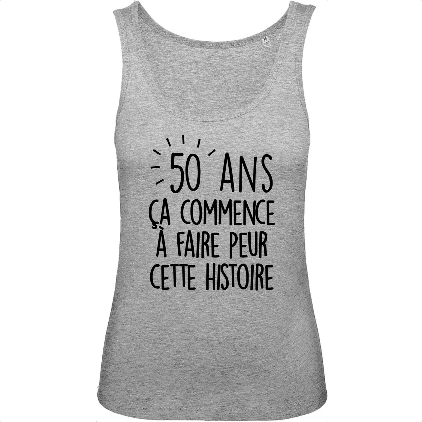 Débardeur Femme Anniversaire 50 ans