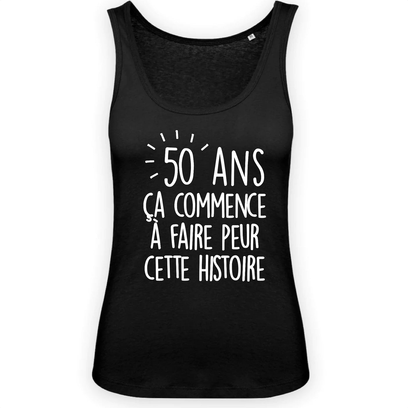 Débardeur Femme Anniversaire 50 ans