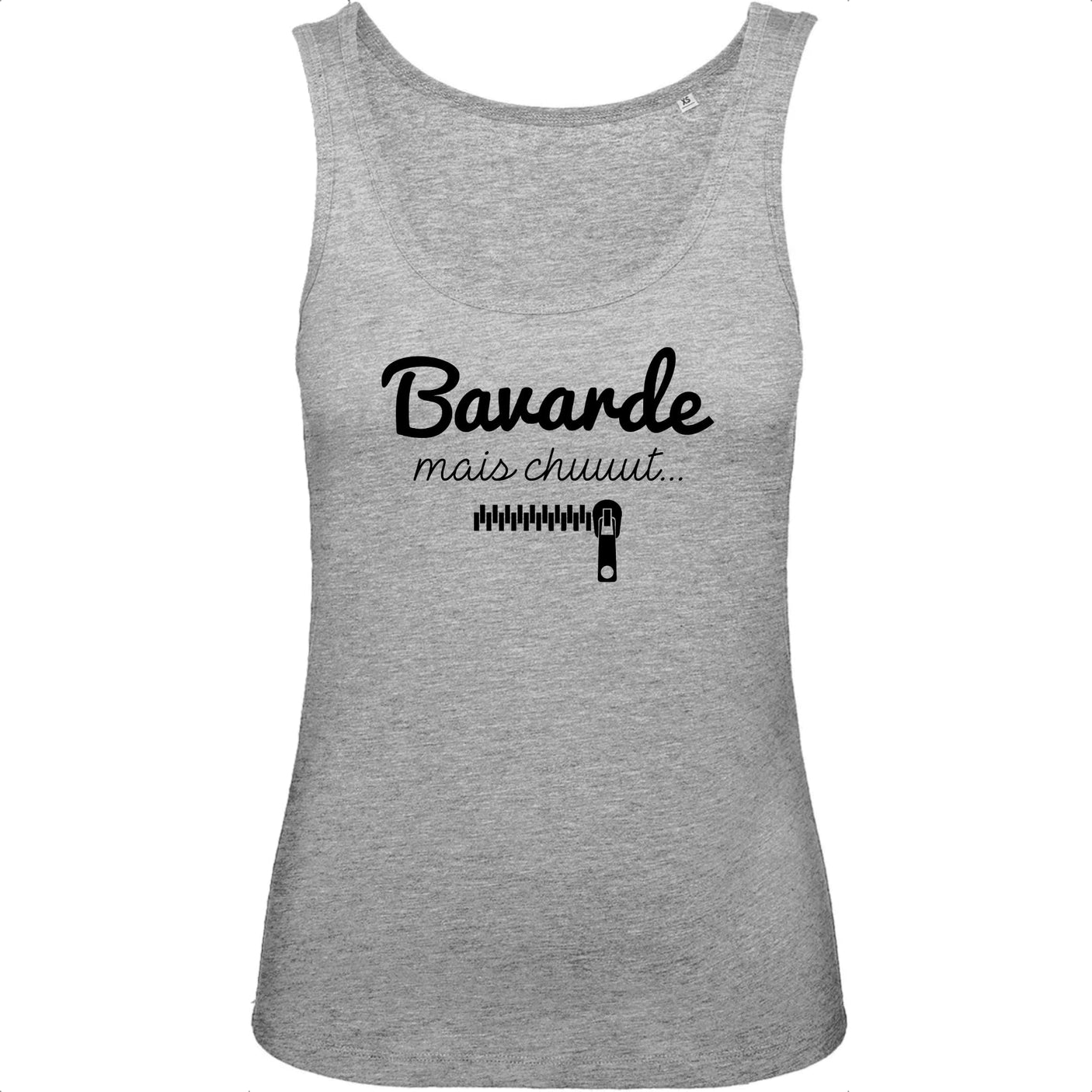 Débardeur Femme Bavarde mais chut
