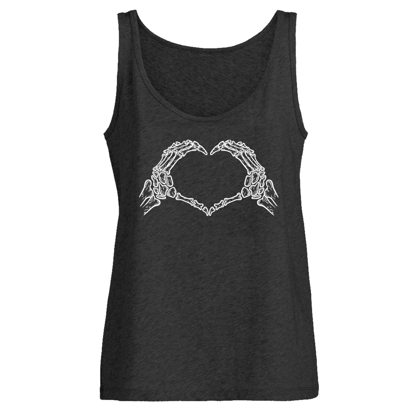 Débardeur Femme Coeur mains squelette