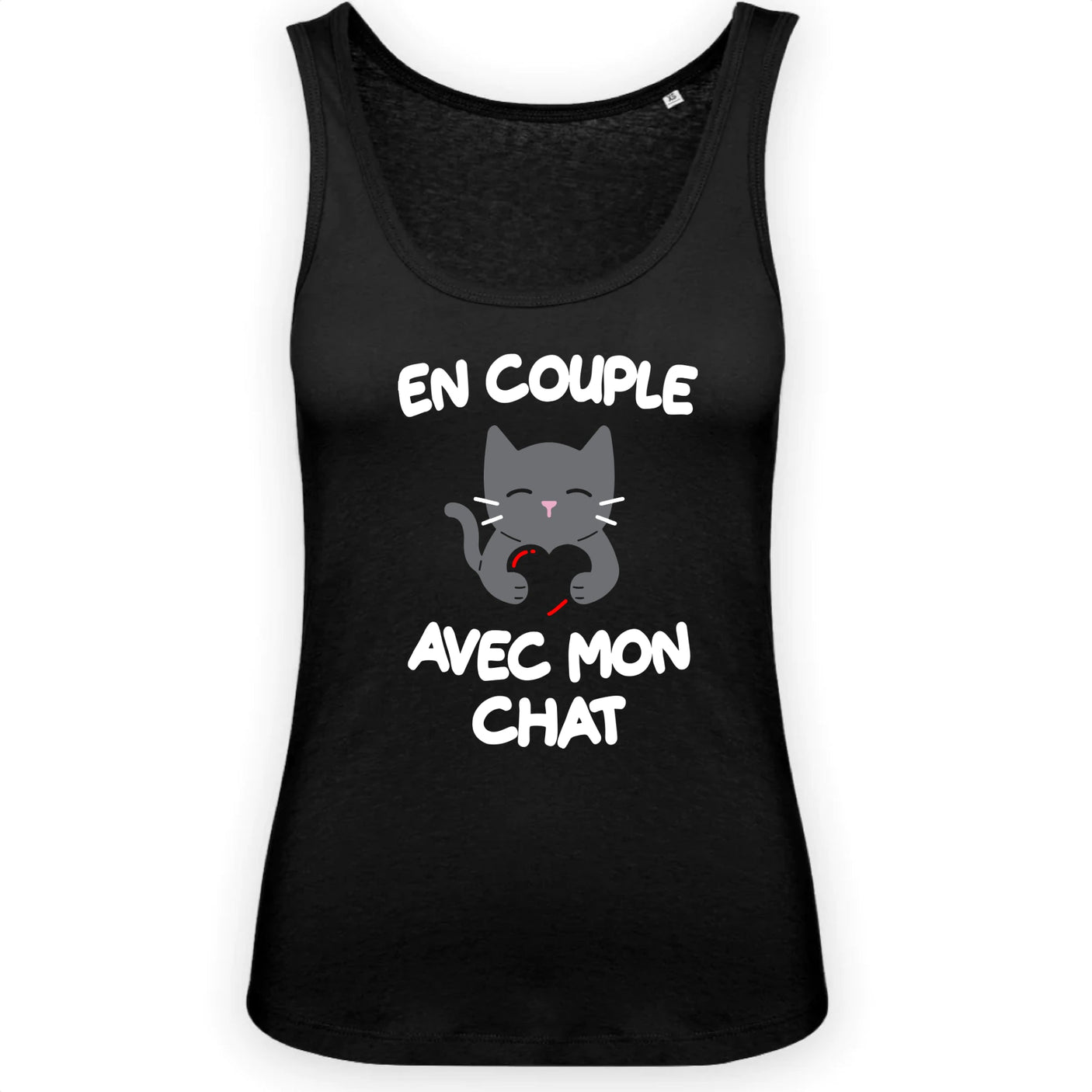 Débardeur Femme En couple avec mon chat