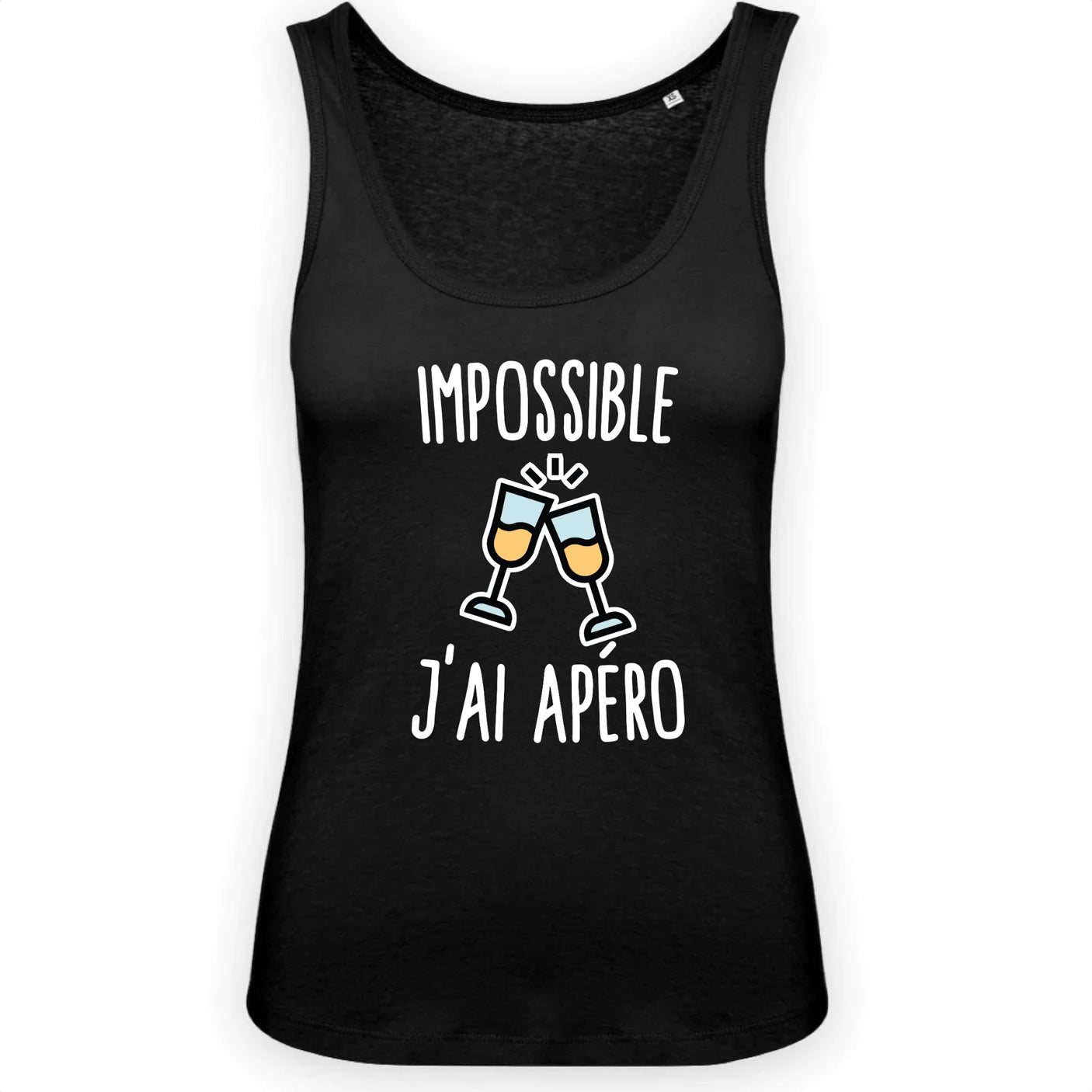 Débardeur Femme Impossible j'ai apéro