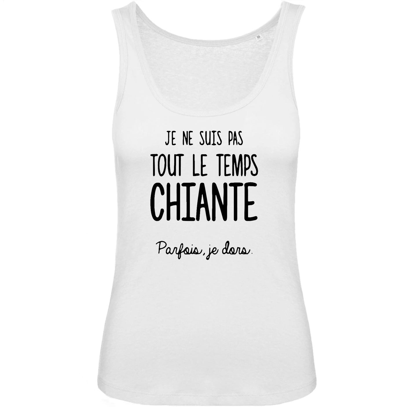 Débardeur Femme Je ne suis pas chiante