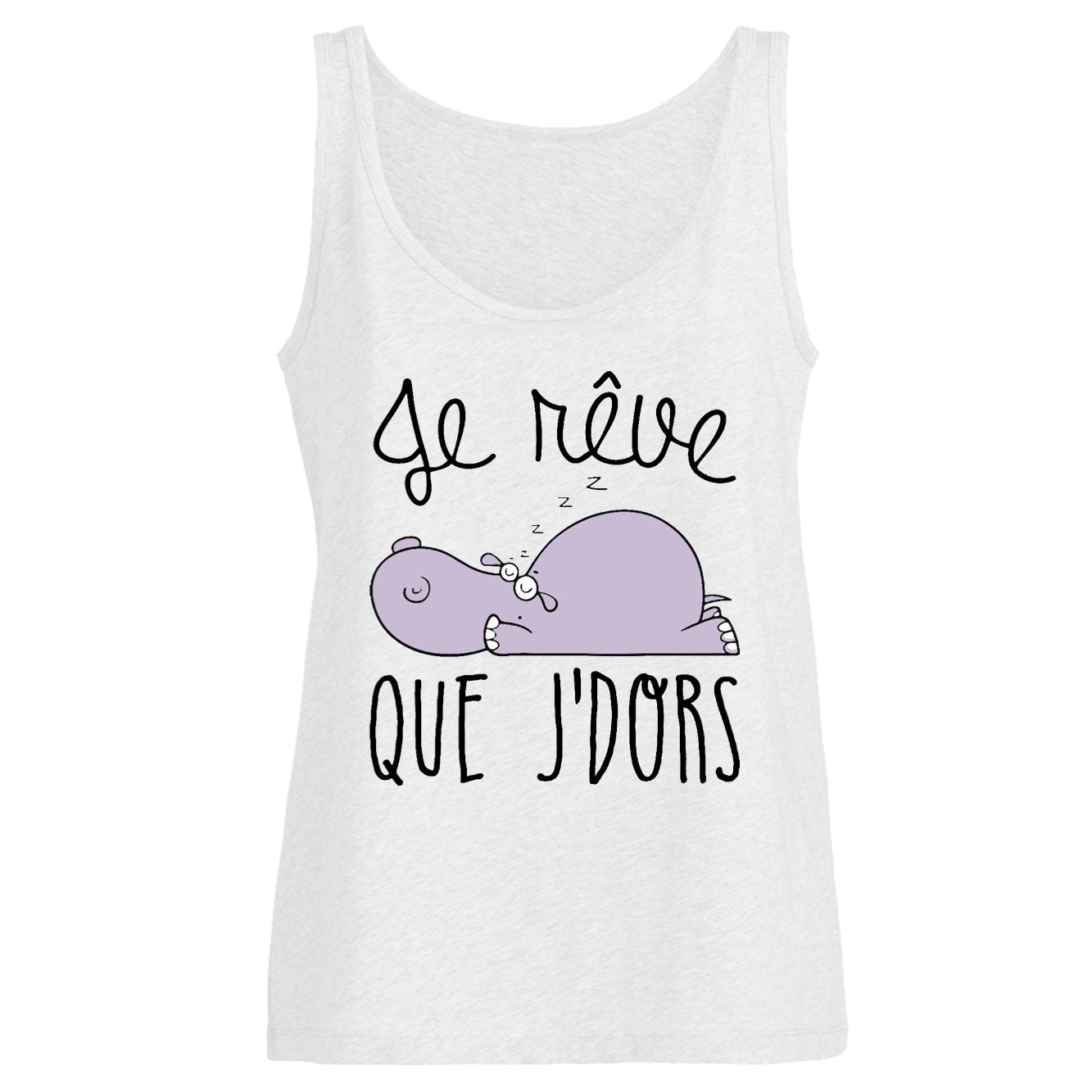 Débardeur Femme Je rêve que je dors