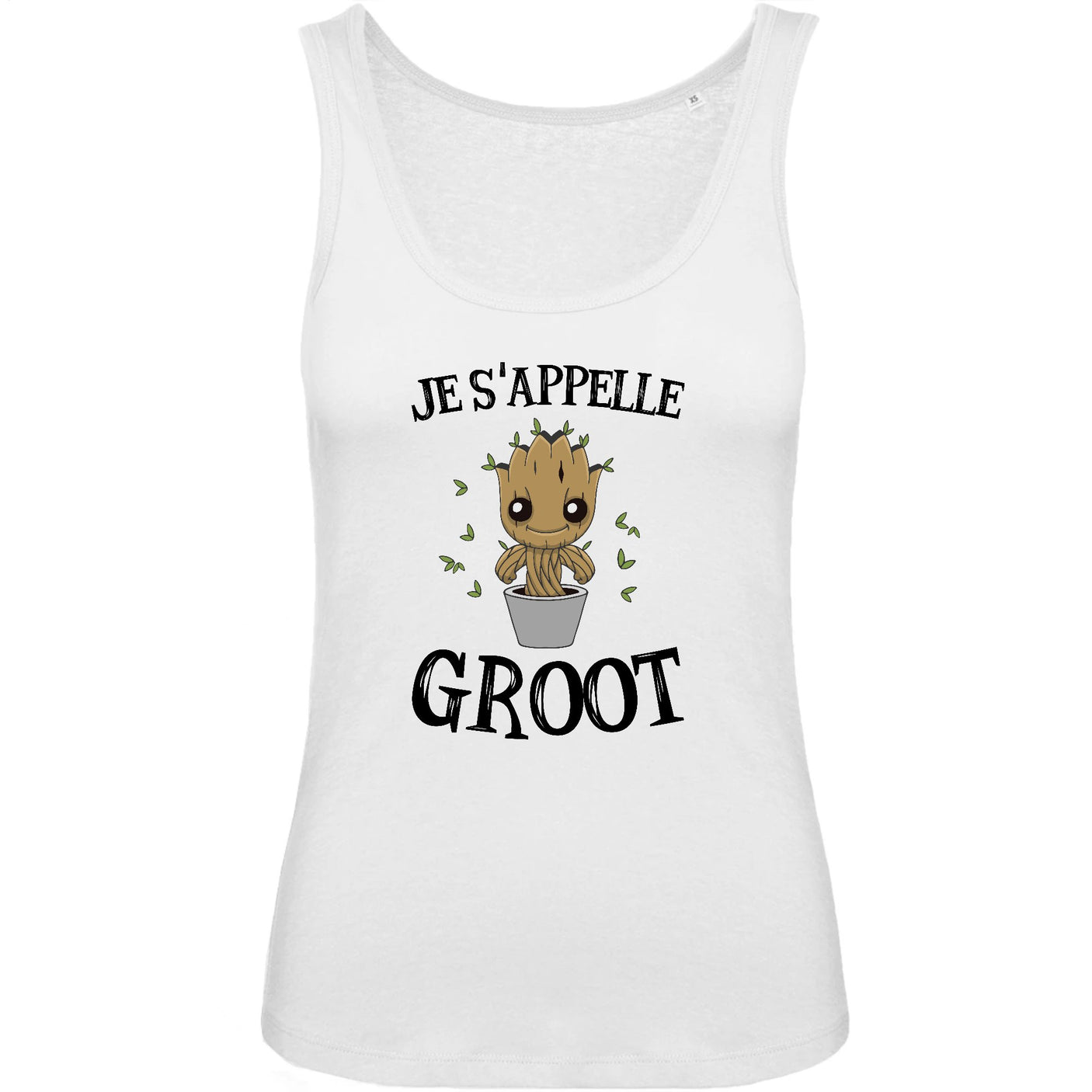 Débardeur Femme Je s'appelle Groot