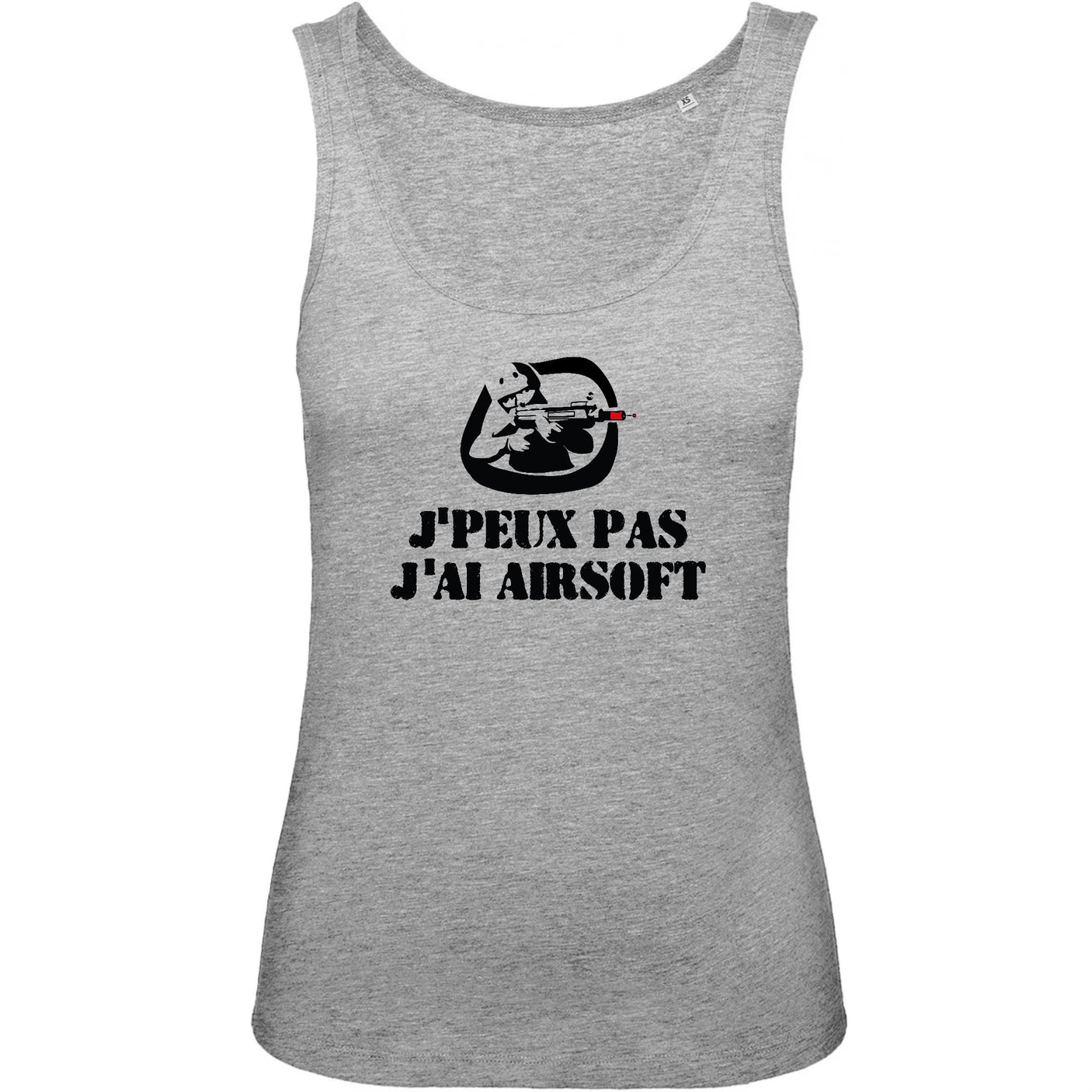 Débardeur Femme J'peux pas j'ai airsoft