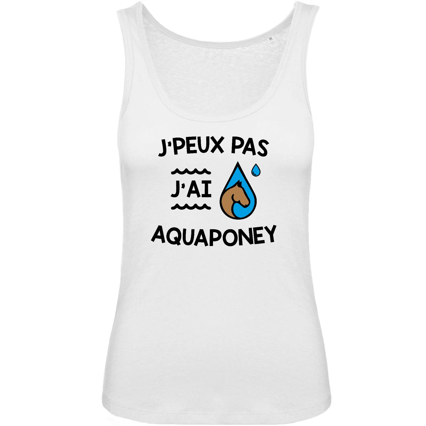 Débardeur Femme J'peux pas j'ai aquaponey