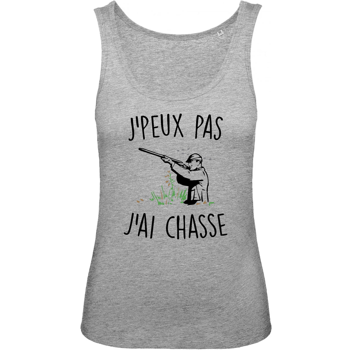 Débardeur Femme J'peux pas j'ai chasse