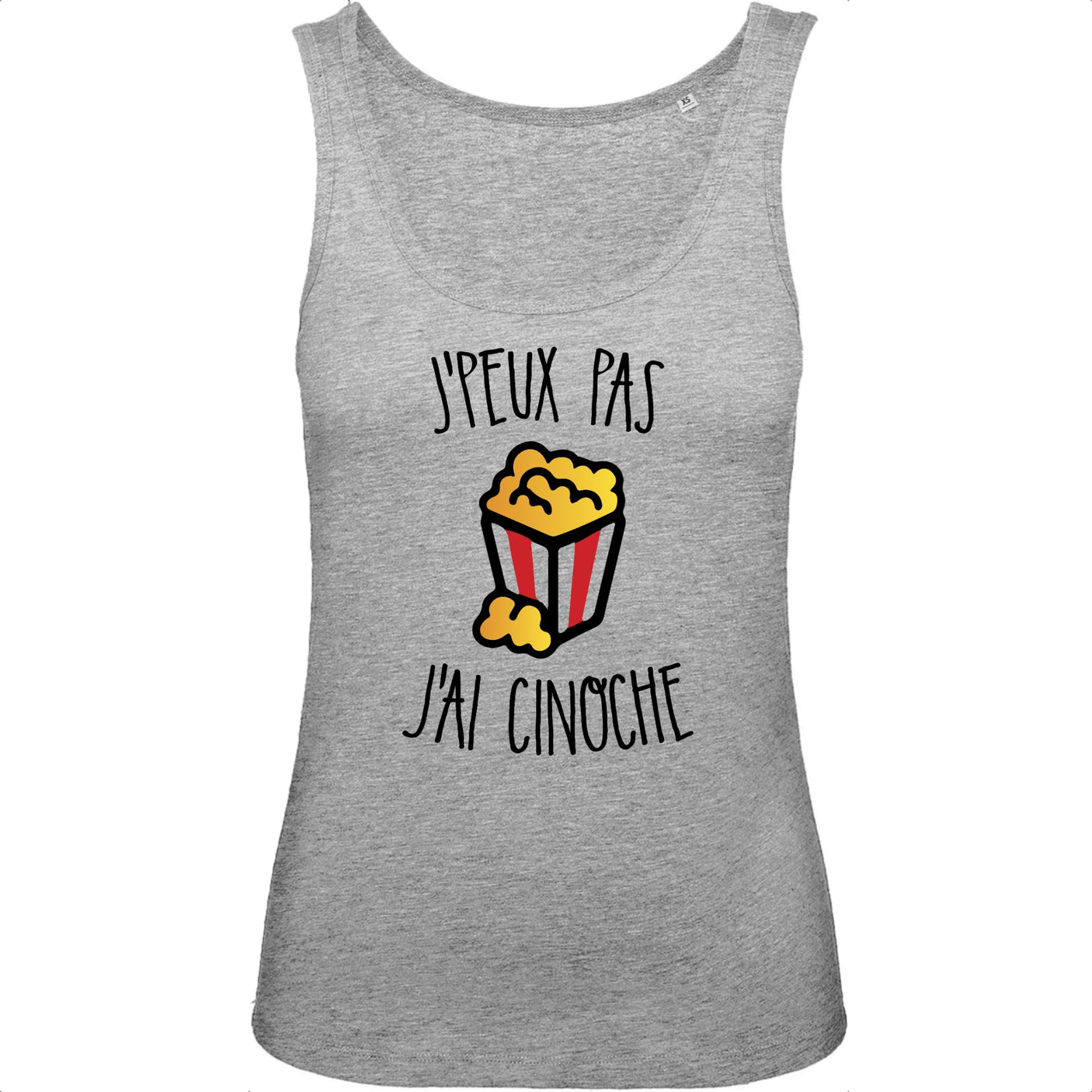 Débardeur Femme J'peux pas j'ai cinoche