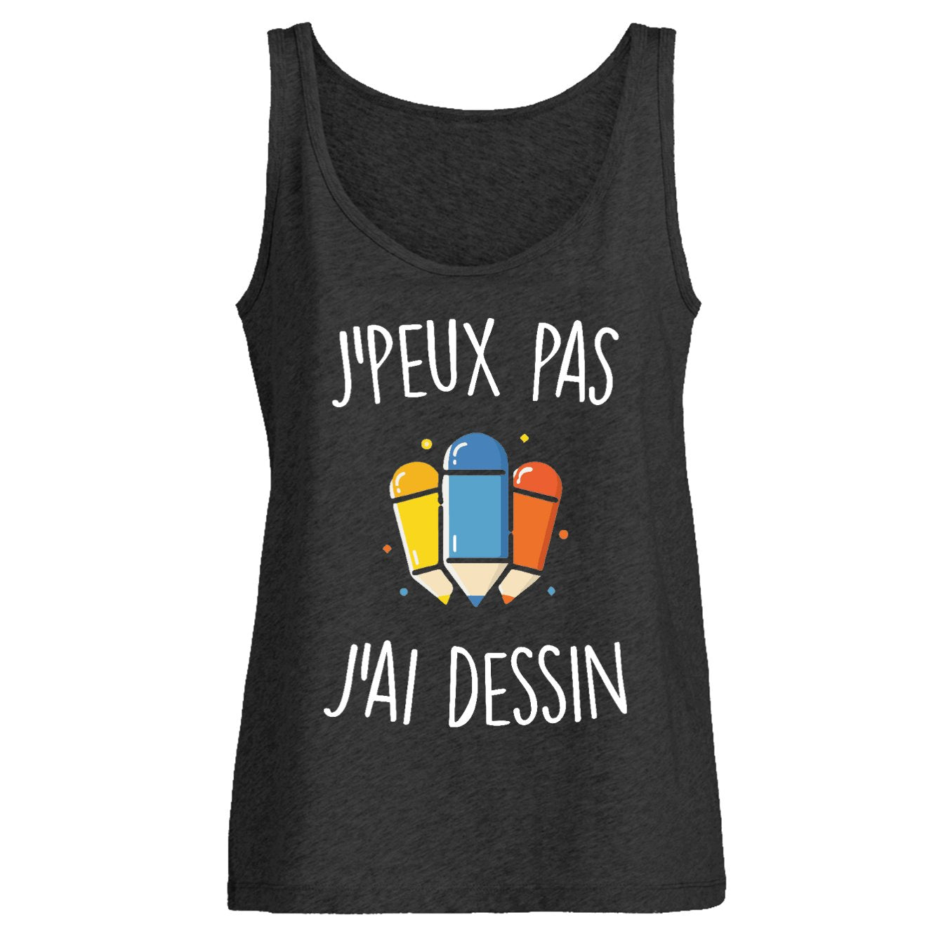 Débardeur Femme J'peux pas j'ai dessin